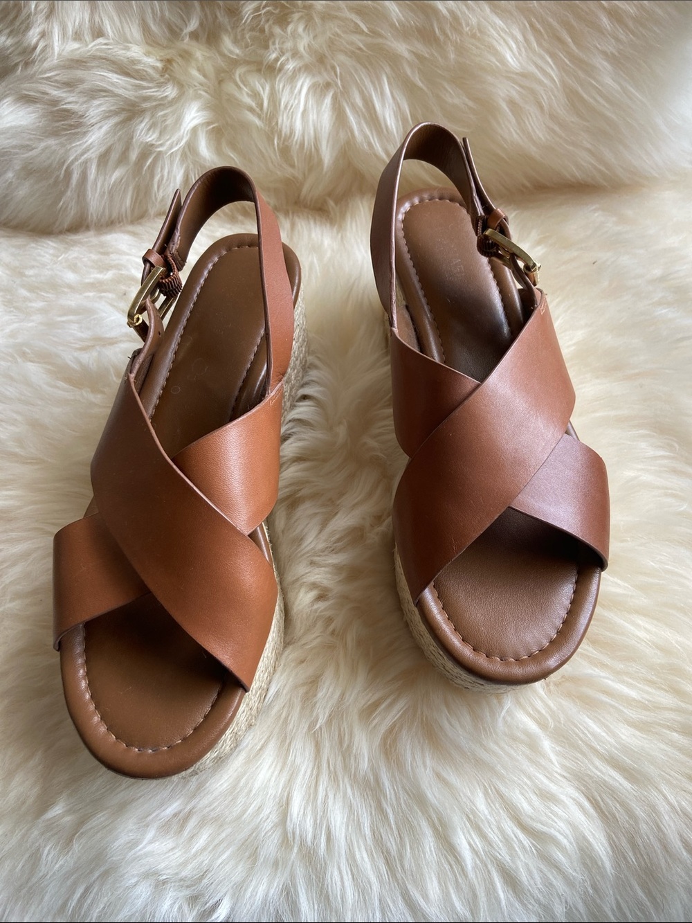 MICHAEL Michael Kors platform espadrille 7.5
